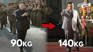 90kg to 140kg.. is something wrong with Kim Jong-un's health?