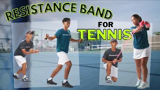 Resistance Band For Tennis Players