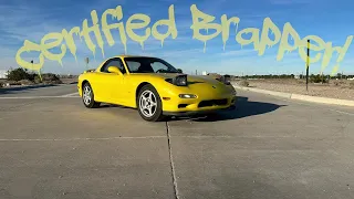 First Drive in the Botched CYM RX-7 | 4K Rotary Turbo Noise Heaven