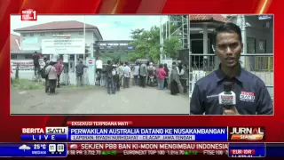 Keluarga Jenguk Duo Bali Nine di Lapas Nukambangan