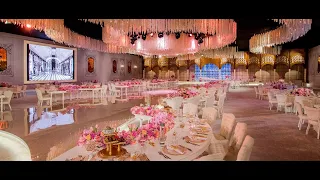 Glamour: MAKING OF | Wedding Setup Process in Qatar with Special Customised Decor & Art Installation