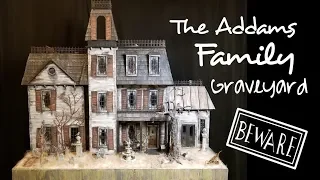 Addams Family GRAVEYARD for my Doll house