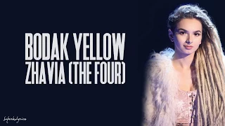 Zhavia - Bodak Yellow (Lyrics)(The Four)