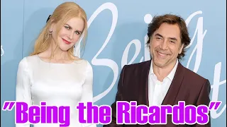 Nicole Kidman and Javier Bardem on "Being the Ricardos".