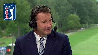 Nick Faldo's emotional retirement and best moments on television