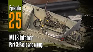 Off the Sprue | M113 Interior: Radio and wiring