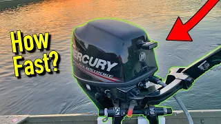 How Fast is a 14ft Jon Boat with a 9.9hp motor? (Mercury 9.9hp Fourstroke)