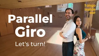 Parallel Giro | Universal Structure for Easy Turns | Tango Basics