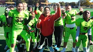 We Won The Pee Wee Football Championship!