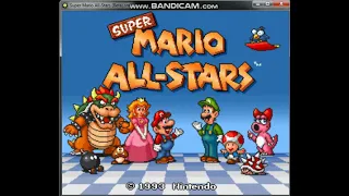 Early version of Super Mario All-Stars (Beta/Prototype) recreated in 2022 - Nimaginendo Games