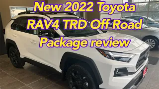 New 2022 Toyota RAV4 TRD Off Road package review and availability