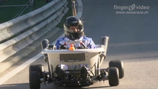 The Fastest Bathtub, race karts and other crazy vehicles at Hillclimb Gurnigel 2016