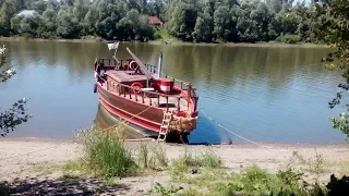 Атаман Ермак Князь Сибирский - казачий струг - судовой журнал 08.08.2018. Сергей Рождественский.