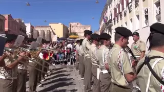 BRIGATA SASSARI: LA BANDA SUONA PER PAPA FRANCESCO