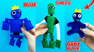 Plush - Making RAINBOW FRIENDS Chapter 3: Robot Blue Green - DIY Roblox !*How To Make* | Cool Crafts