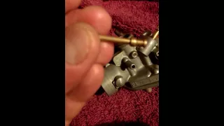 How to Clean A Honda CRF50 Carb With  Pressed in Pilot Jet ** Guitar "B" String Fix!**