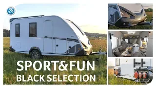 KNAUS SPORT&FUN BLACK SELECTION - A Sports Caravan with Style!