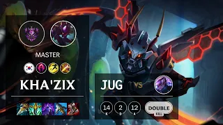 Kha'Zix Jungle vs Taric - KR Master Patch 11.10