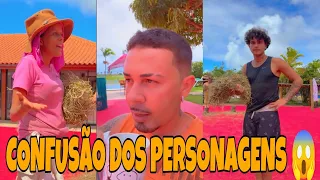 CARLINHOS MAIA MOSTROU A CONFUSÃO QUE TEVE COM OS PERSONAGENS 😱 CARLINHOS TEVE QUE MANDAR PARAR 😱😱