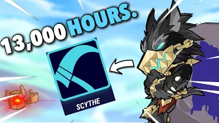 This is what 13,000 HOURS of Scythe looks like in Brawlhalla