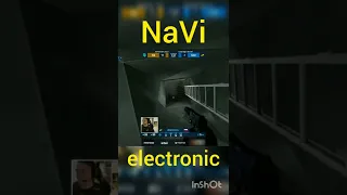 двоих на нож от Electronic 😲 CS:GO #shorts #csgo #ксго #navi #electronic