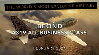 Exclusive and Rare! Beond A319 Business Class Trip Report
