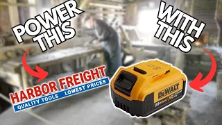 DEWALT BATTERIES ON HARBOR FREIGHT TOOLS - Will They Work?