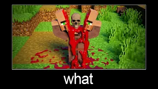 Minecraft wait what meme part 246 (Scary Realistic Villager)