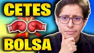 💰 Invertir $1,000 mxn MENSUALES en CETES vs BOLSA ¿Cuál gana más?