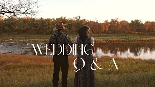 Wedding Q&A -- Housing, Divorces, Am I Getting Married? ect.