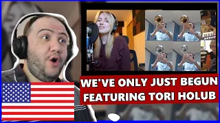 We've Only Just Begun - The Carpenters cover - featuring Tori Holub - TEACHER PAUL REACTS