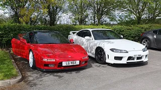 Eastlancs,Chesterjap club, Alderley edge, and leigh classic car meet. (NSX,600lt..)