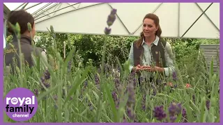 The Duchess of Cambridge Pays a Visit to a Garden Centre