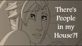 [Final Fantasy VII Animatic] There's people in my house?! REMAKE