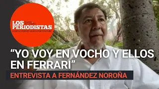 Voy a ganar la candidatura, el perfil más independiente es el mío: Fernández Noroña a cúpula de 4T