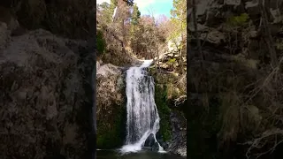 Waterfall in Los Angeles National Forest