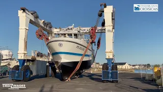 MARMYA   la construction  Chantier Naval Croisicais