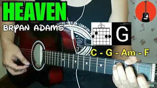 Bryan Adams - HEAVEN Guitar Cover | Guitar Chords Tutorial | normanALipetero