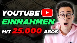 YouTube Einnahmen mit 25.000 Abonnenten: Ich lebe von YouTube? ALLE Zahlen & Fakten 💰😎 | Sparkojote