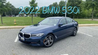 2022 BMW 530i XDrive Startup, walkaround & Full Tour!