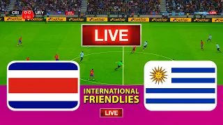 COSTA RICA vs URUGUAY - International Friendly 2024 | Full Match All Goals | Live Football Match