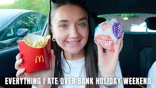 I ATE EVERYTHING I WANTED OVER BANK HOLIDAY WEEKEND