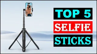 Best Selfie Stick 2024 | Top 5 Best Selfie Stick Tripod for Smartphones