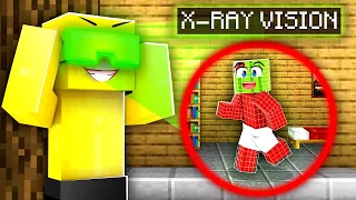 Using X-RAY VISION To Cheat In Minecraft!