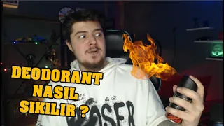 Deodorant Nasıl Kullanılır ?