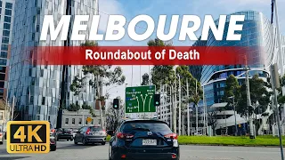 Melbourne’s roundabout of death, Haymarket Roundabout | Australia | 4K