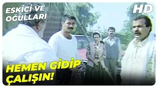 Eskici ve Oğulları | Tarla Sahibi, Eskici'yi Azarlıyor | Kadir İnanır Türk Filmi