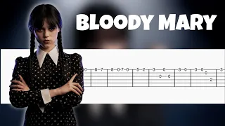 Lady Gaga - Bloody Mary EASY Guitar Tutorial