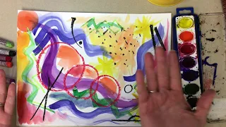 Kandinsky Art Activity: Painting Music