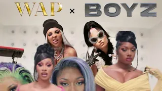 Jesy Nelson, Nicki Minaj, Cardi B & Megan Thee Stallion - WAP × Boyz